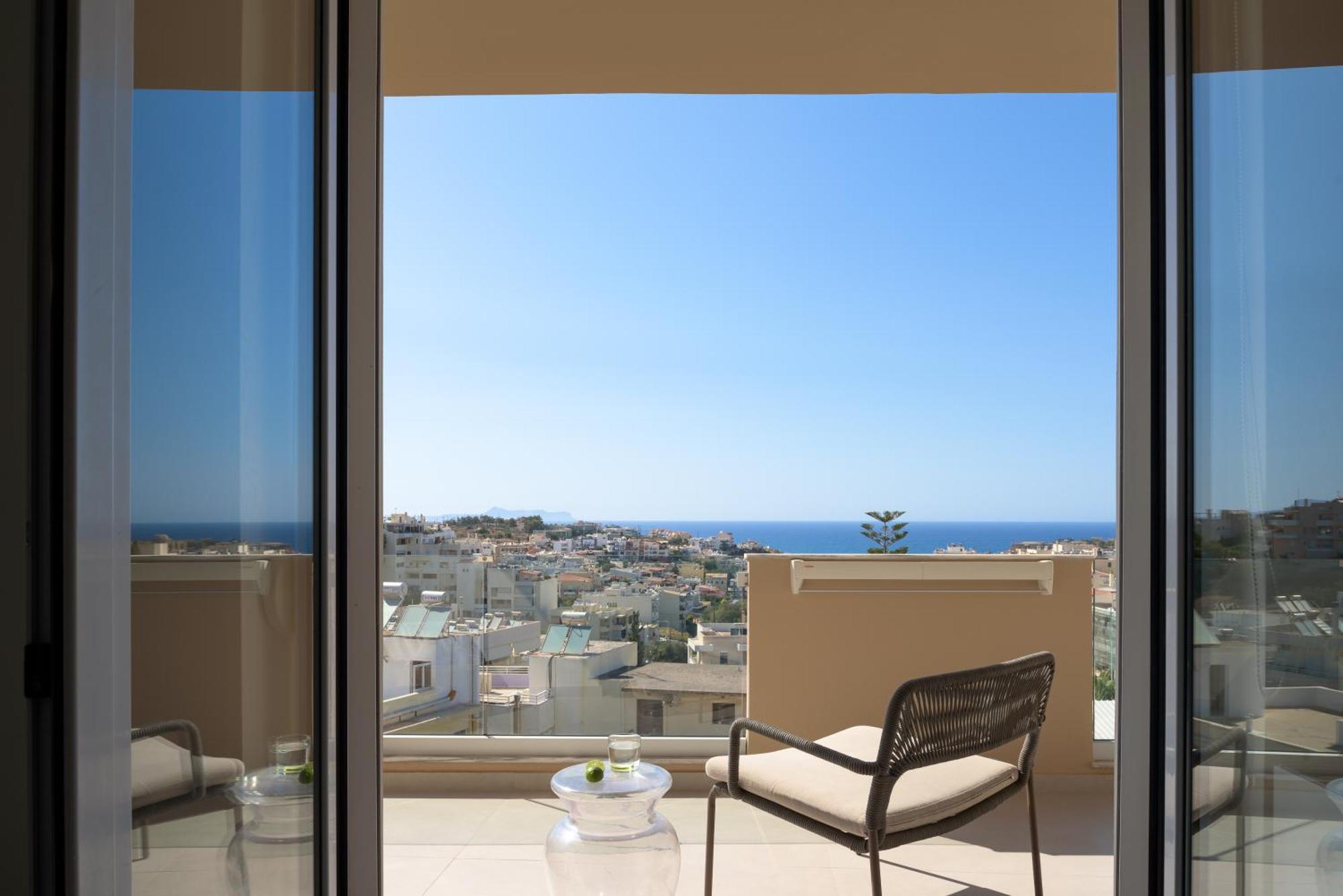 Appartement Ikia Mia Sea View à Réthymnon Extérieur photo